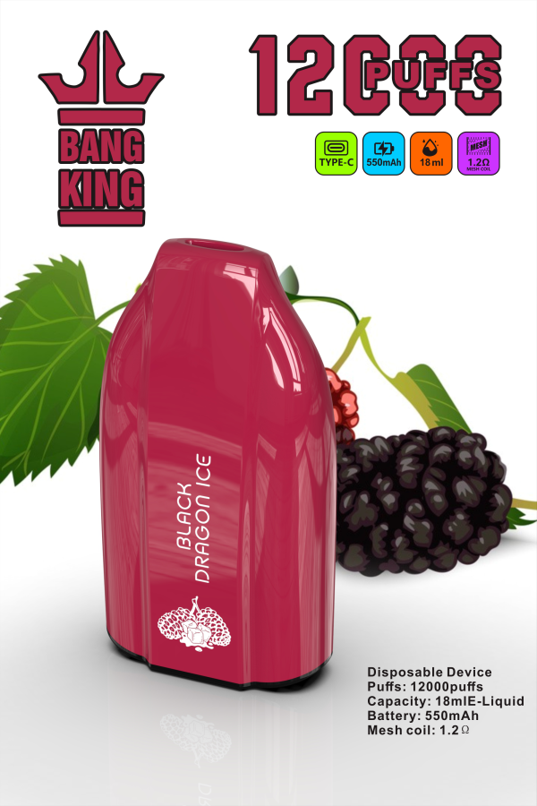Bang King 12000 Porsche Puffs Rechargeable Disposable Vape