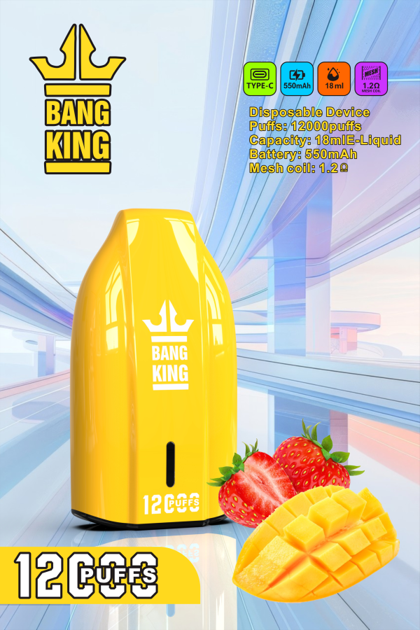 Bang King 12000 Porsche Puffs Rechargeable Disposable Vape