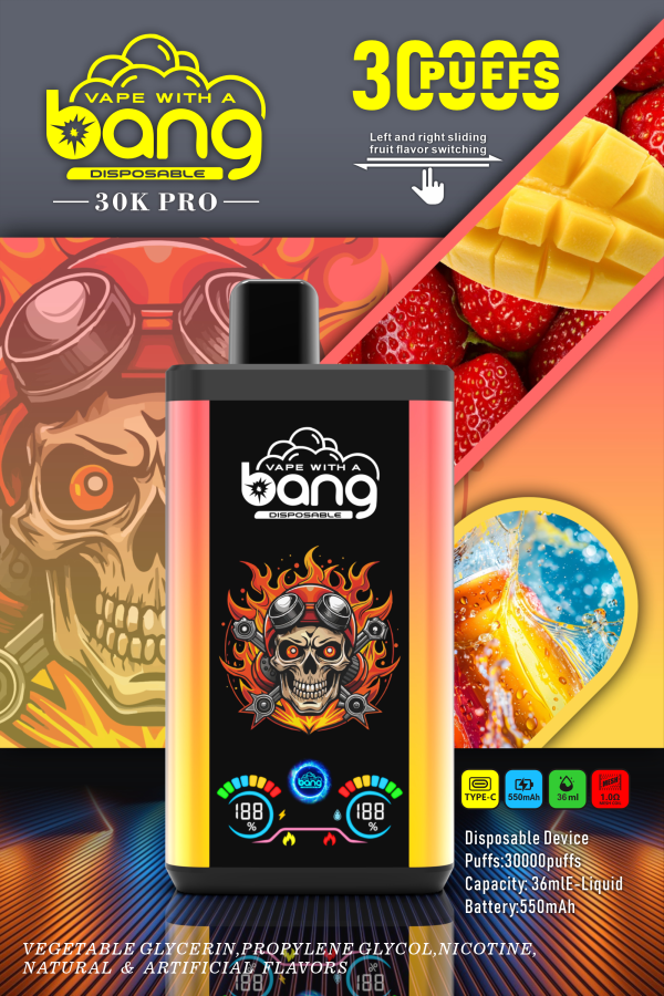Bang 30000 PRO 30k Puffs Disposable Vape