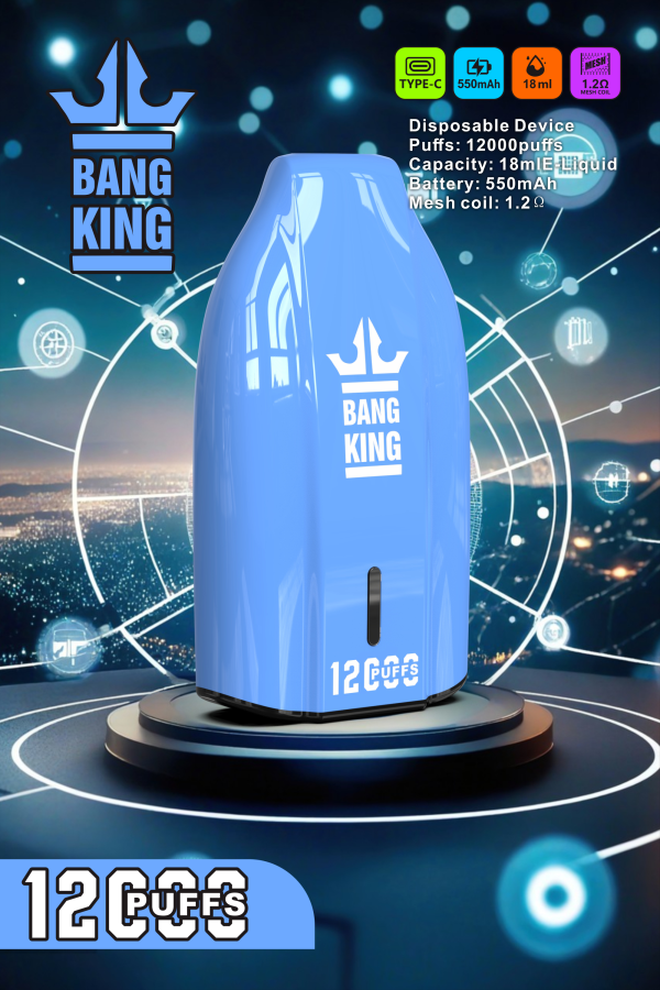 Bang King 12000 Porsche Puffs Rechargeable Disposable Vape