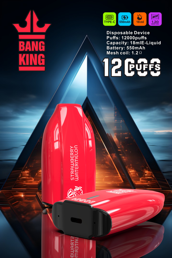 Bang King 12000 Porsche Puffs Rechargeable Disposable Vape