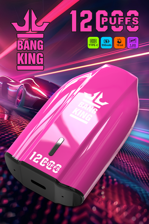 Bang King 12000 Porsche Puffs Rechargeable Disposable Vape