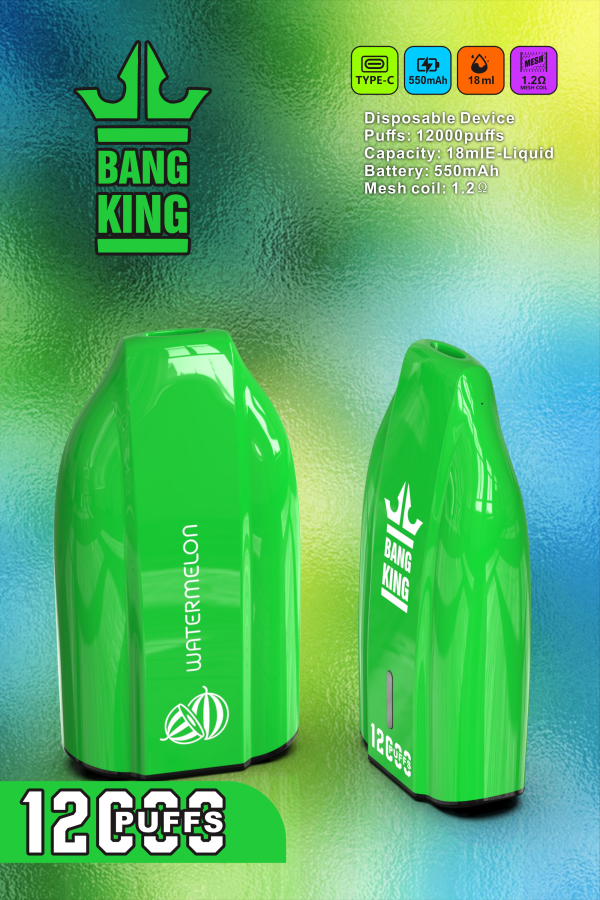 Bang King 12000 Porsche Puffs Rechargeable Disposable Vape